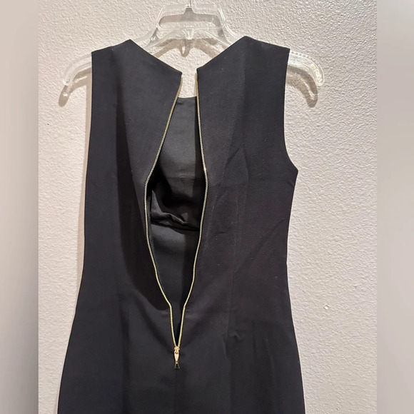 Kate Spade Dress Size 2 Black Cocktail Jeweled Neck Line Mini - Picture 7 of 9